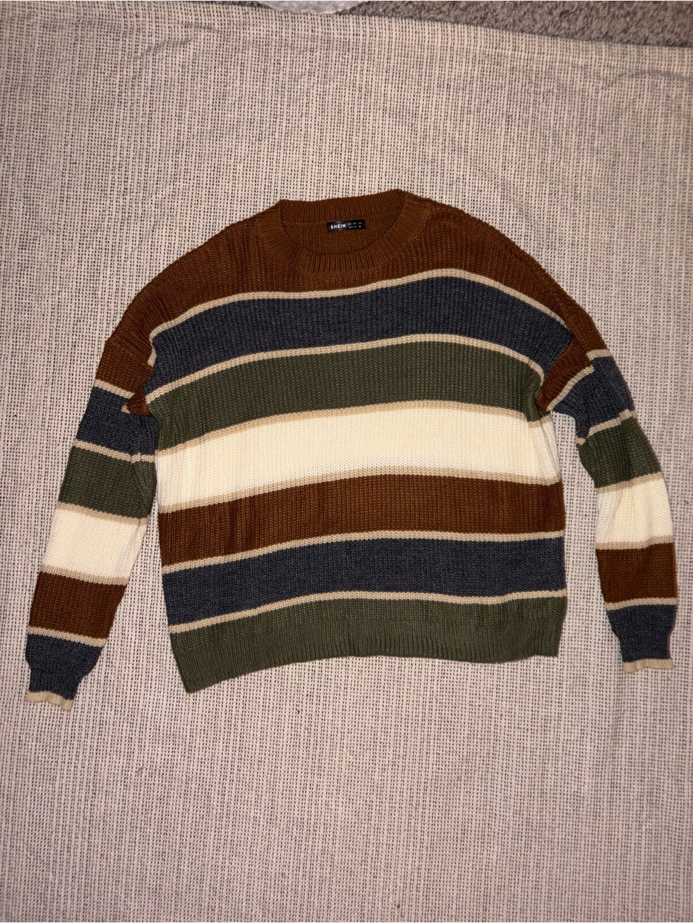 Striped Crewneck Sweater